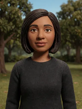 Claymation style