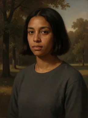 Oil painting style